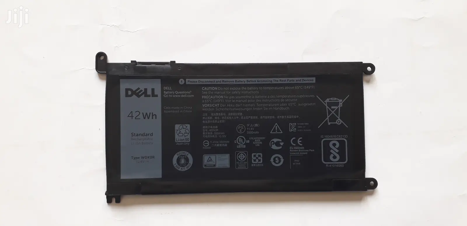 Original Dell Battery Wdxor for Inspiron 15 5568 7560 5567