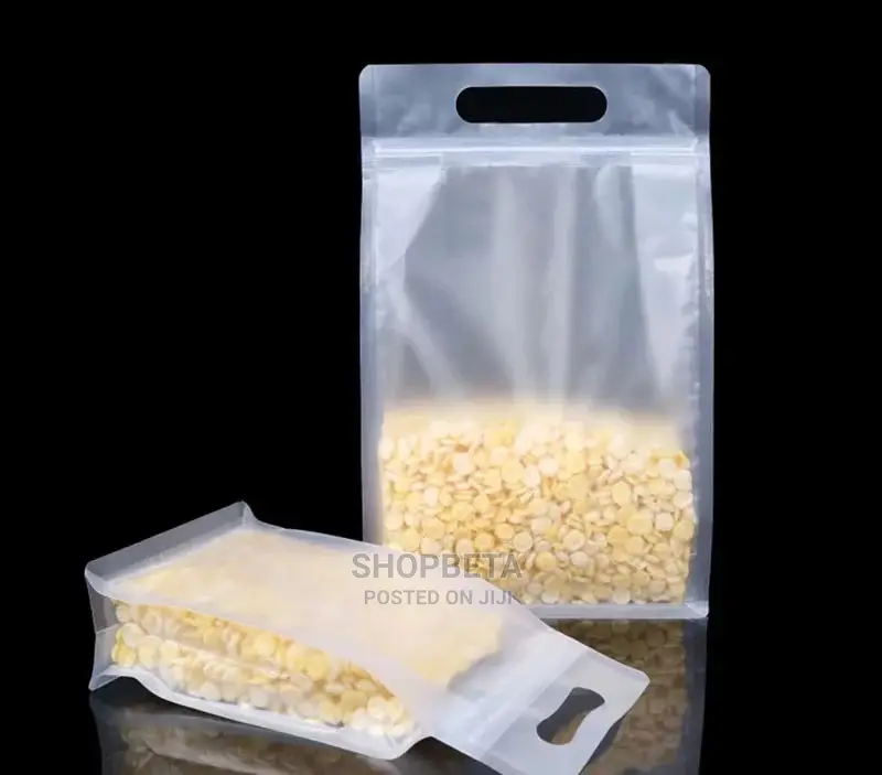 Resealable Frosted Flat Bottom Pouch