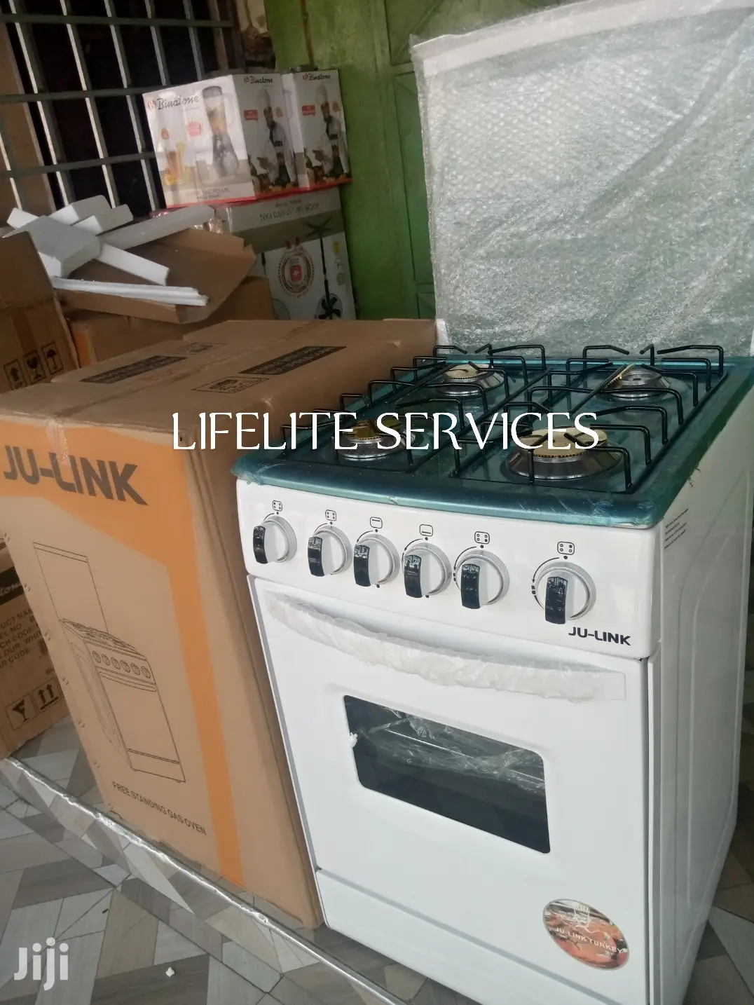 Ju-link 4 Burner With Grill