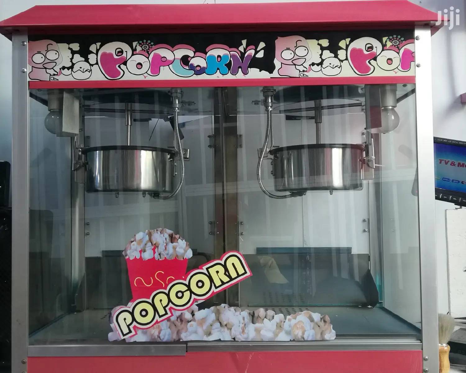 Foreign Electric Popcorn Machine