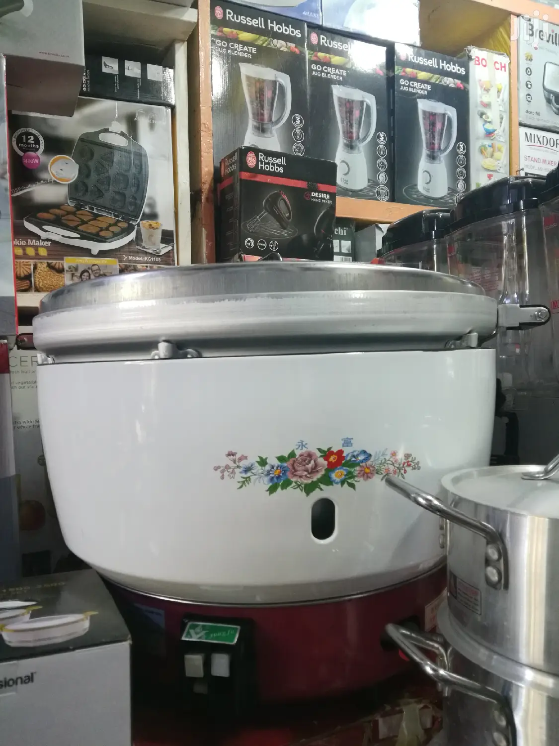 Commercial Gas Rice Cooker.