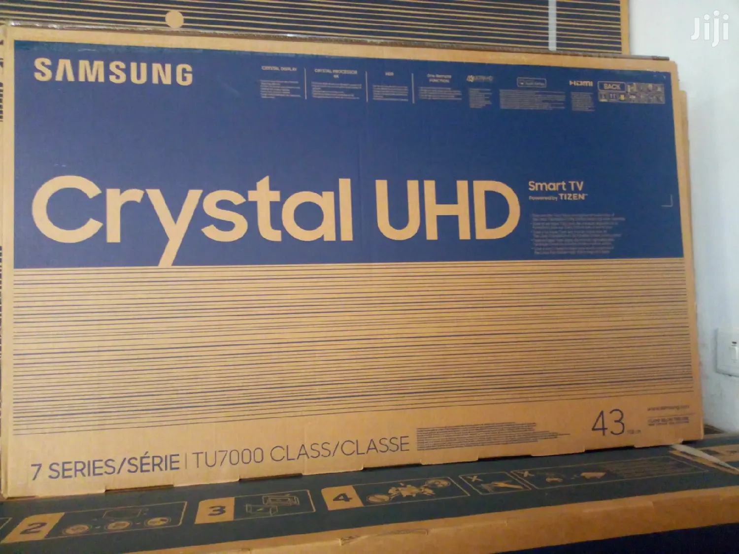 Samsung 43inch Crystal Uhd Smart and Satellite