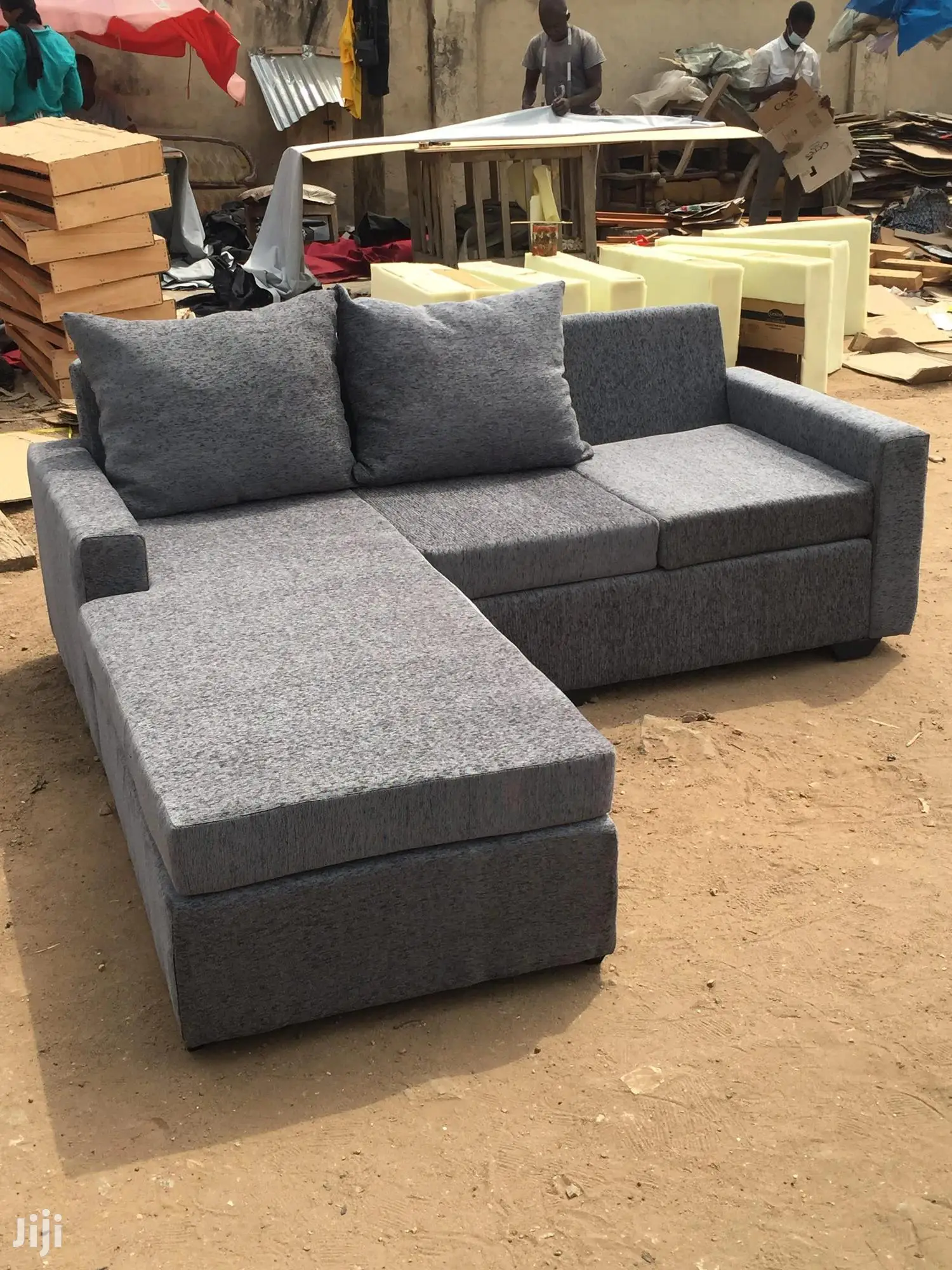 Get It Delivered Free to You L Shaped Sofa