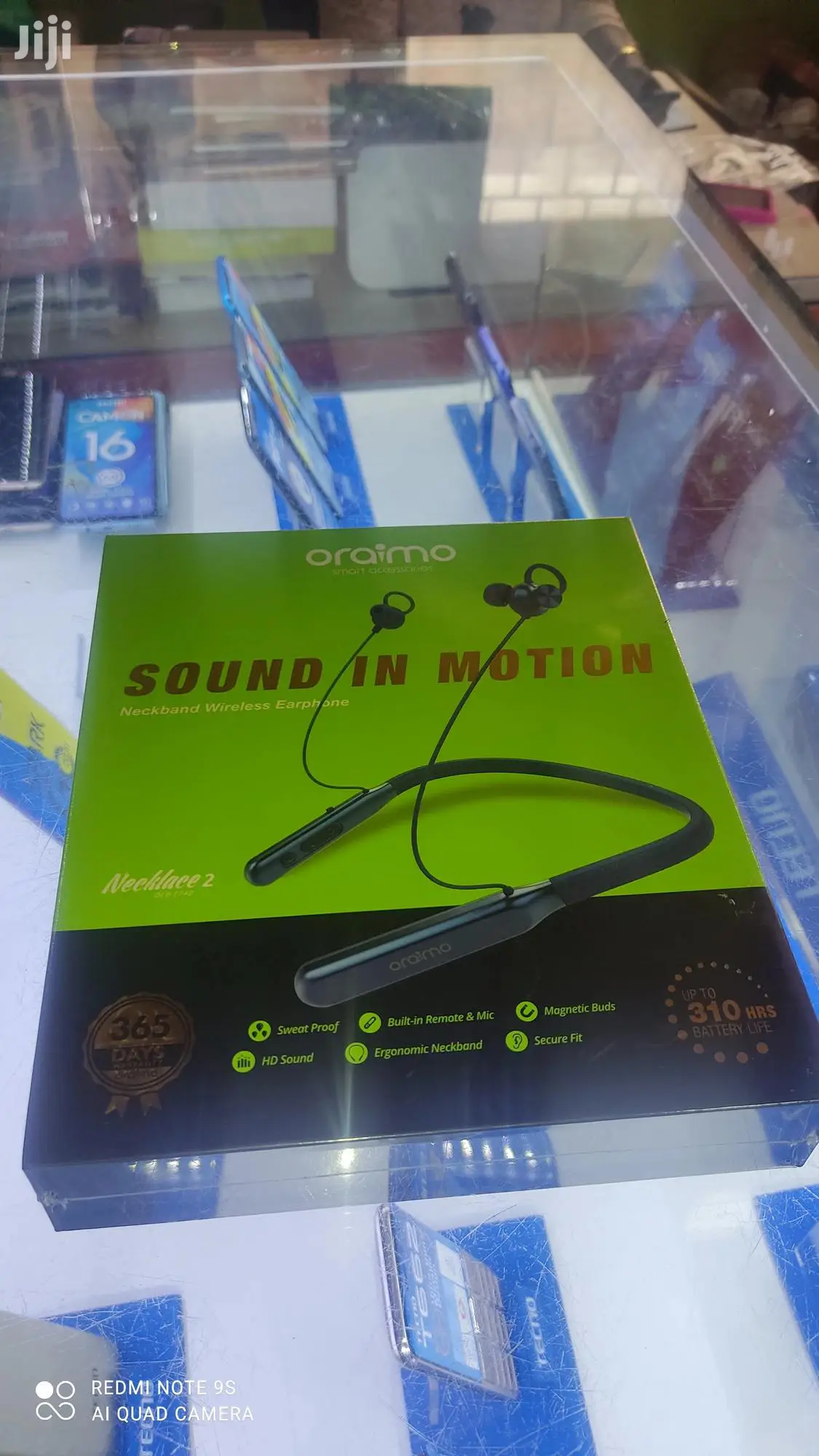 Oraimo Sound in Motion Neckband Wireless Headphone