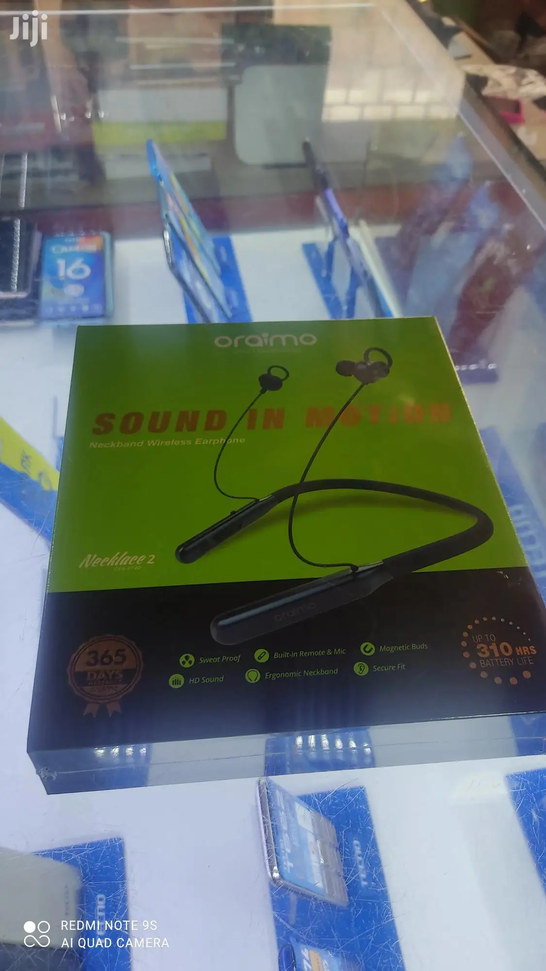 Oraimo Sound in Motion Neckband Wireless Headphone