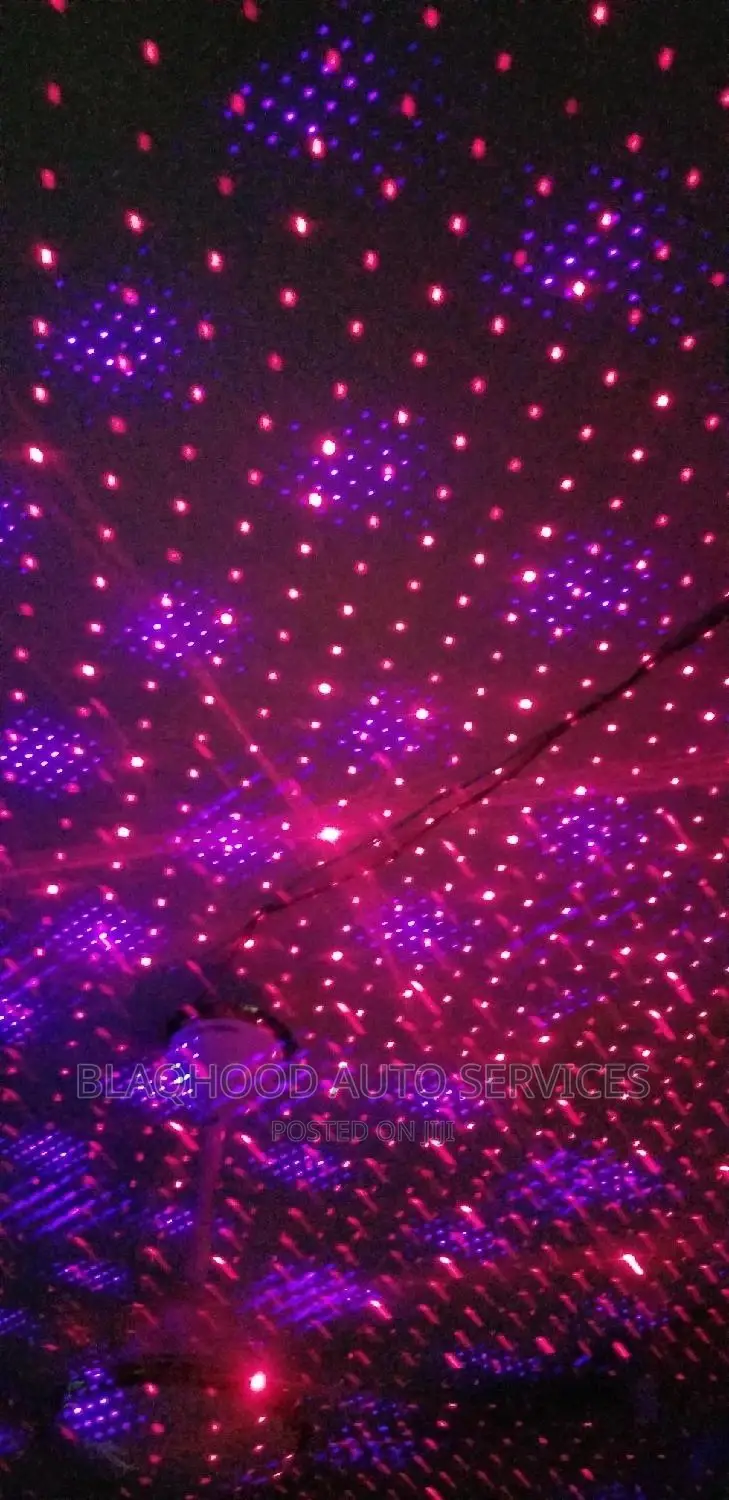 Usb Car Roof Decoration Laser LED Lights Available