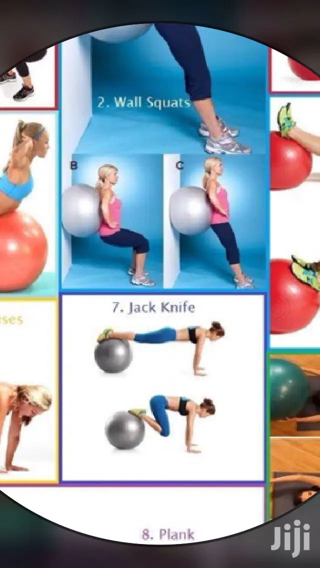 Yoga Exercise Ball With Mini Pump
