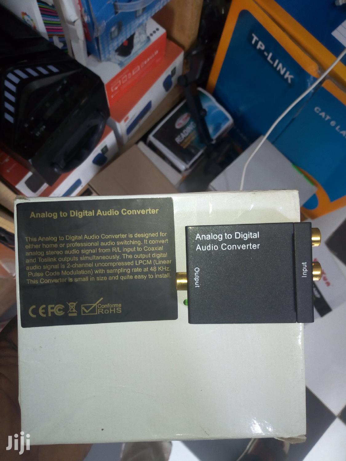 Analog to Digital Audio Converter
