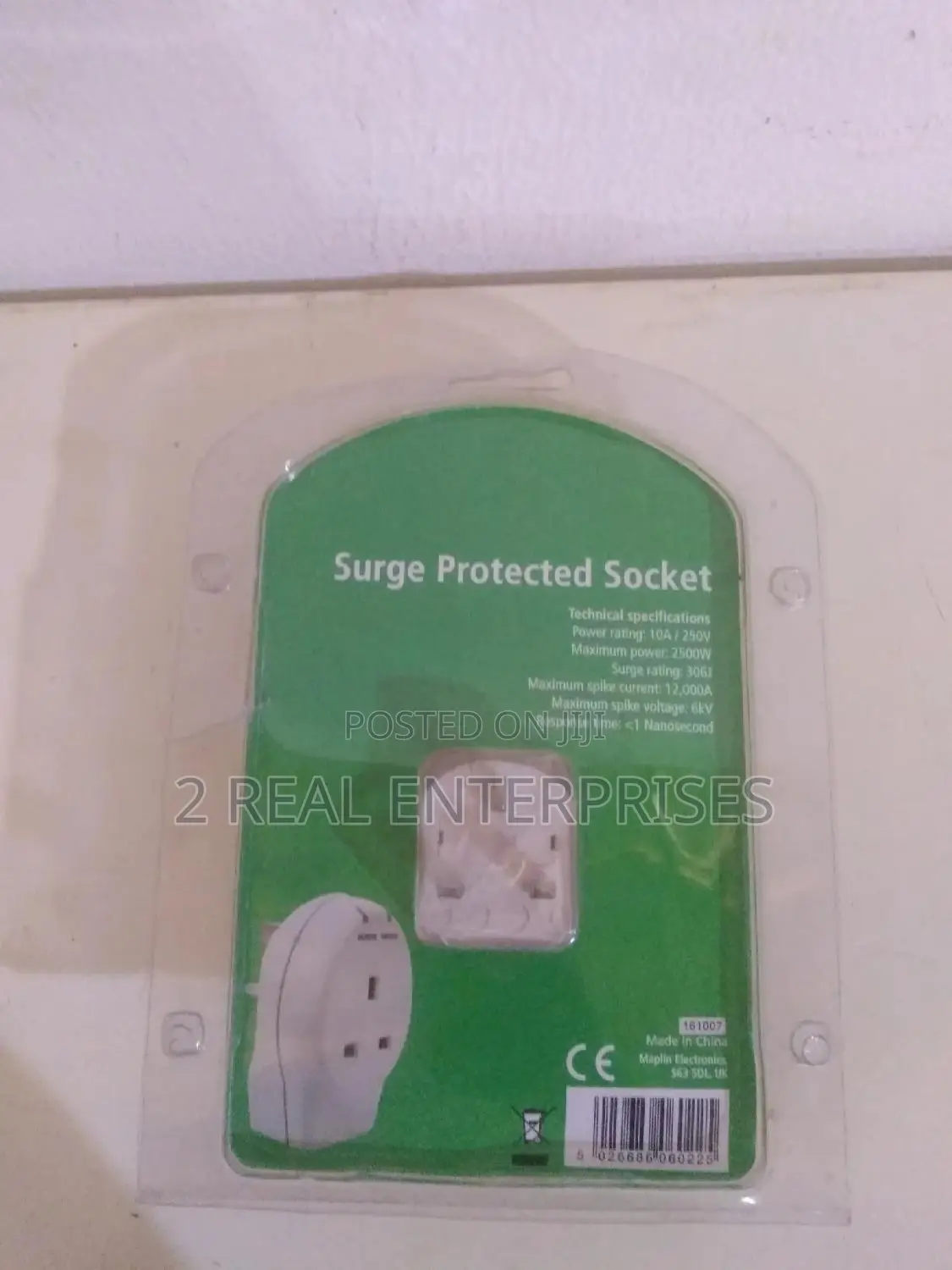 Surge Protected Socket