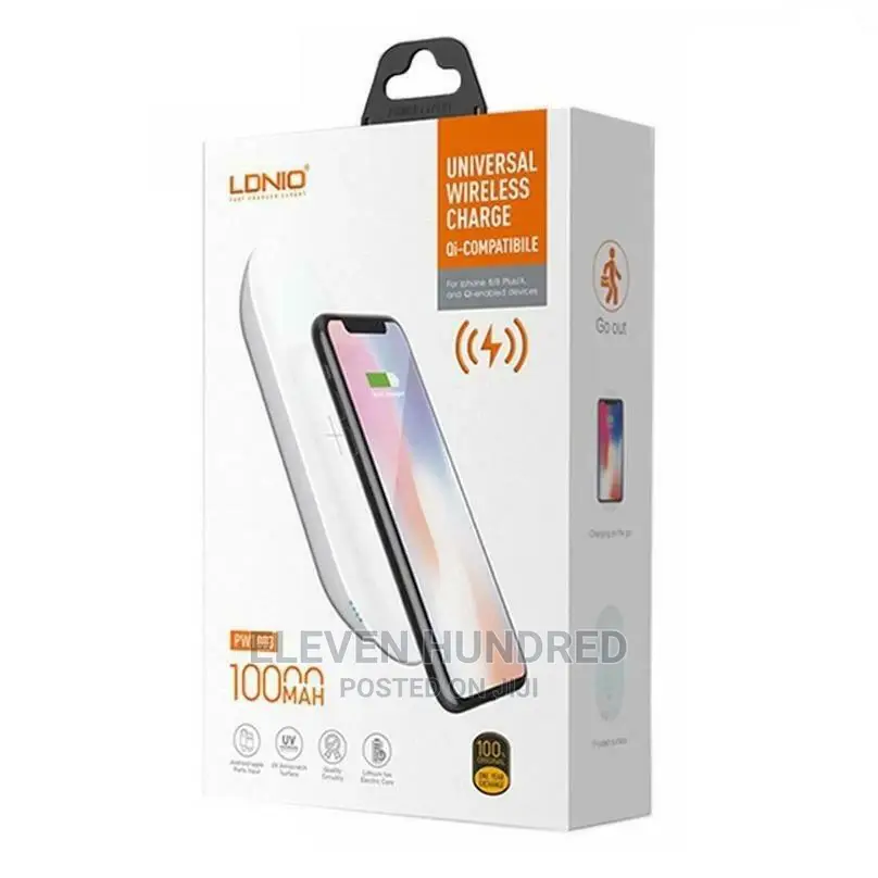 Wireless Charging Power Bank Portable Charger