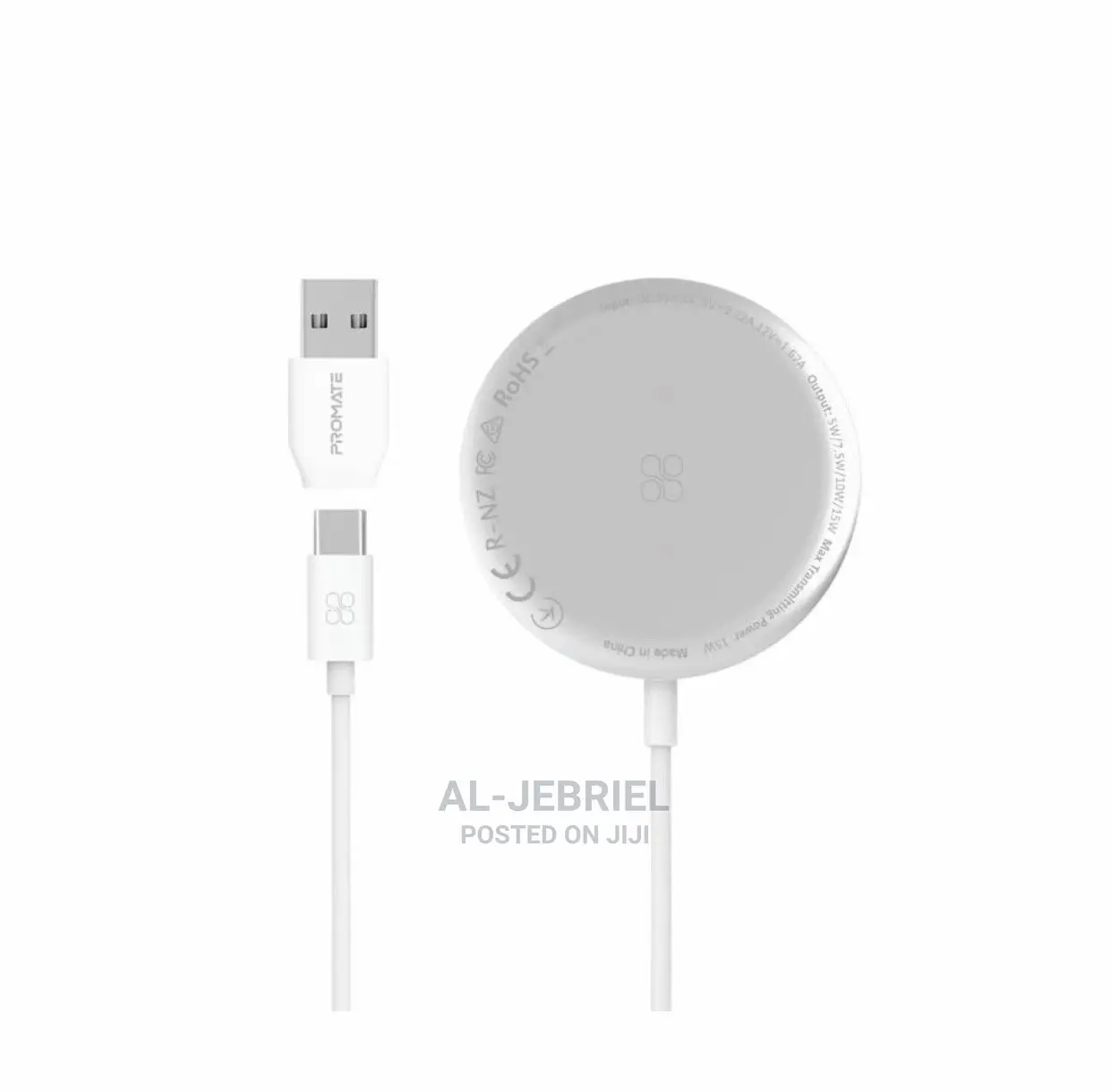 Promate Auramag-15w 15W Ultra-Fast Magnetic Wireless Charger