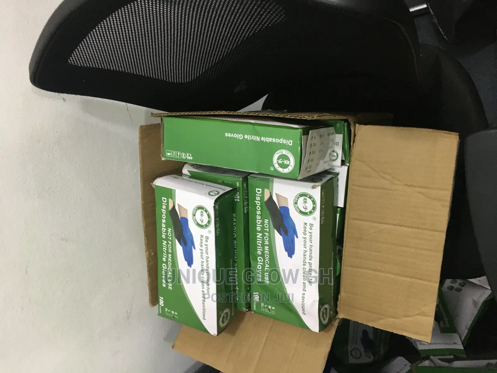 Blue Nitrile Gloves Restocked