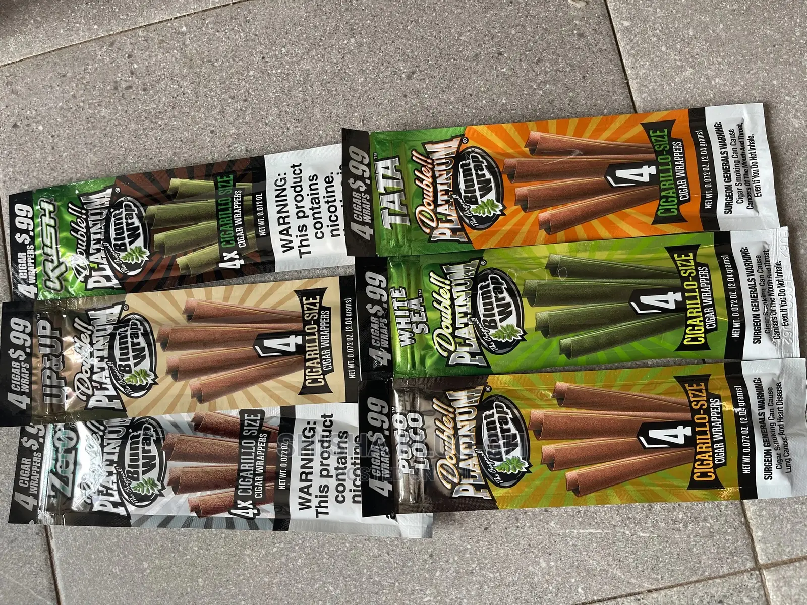 2xl 4xl Blunt Wraps for Sale Different Flavors