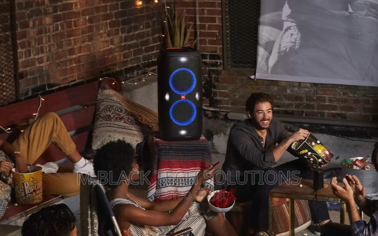 JBL Partybox 310 Portable Party Speaker Long Lasting Battery