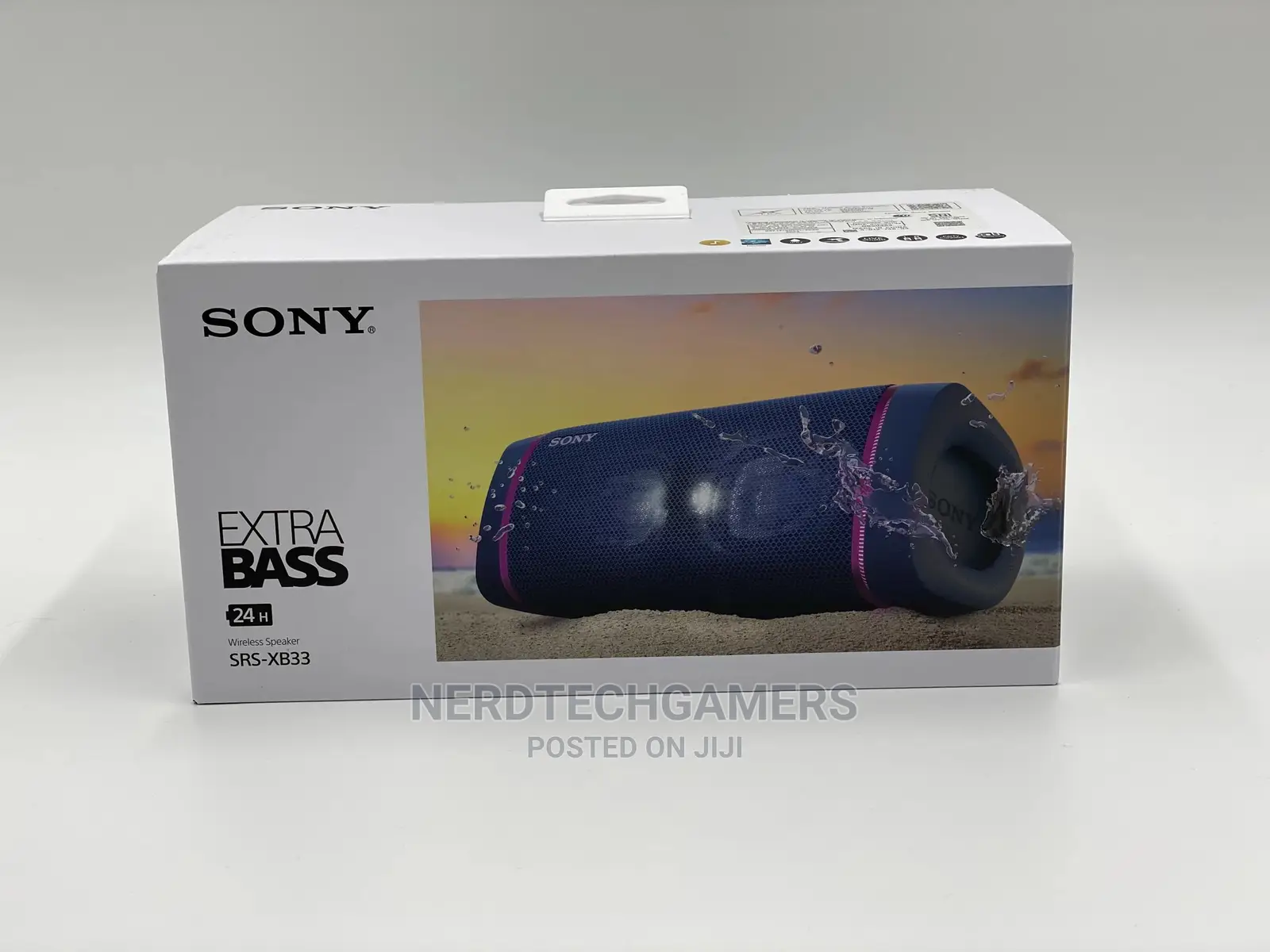 Sony SRS-XB33 EXTRA BASS Wireless Portable Speaker