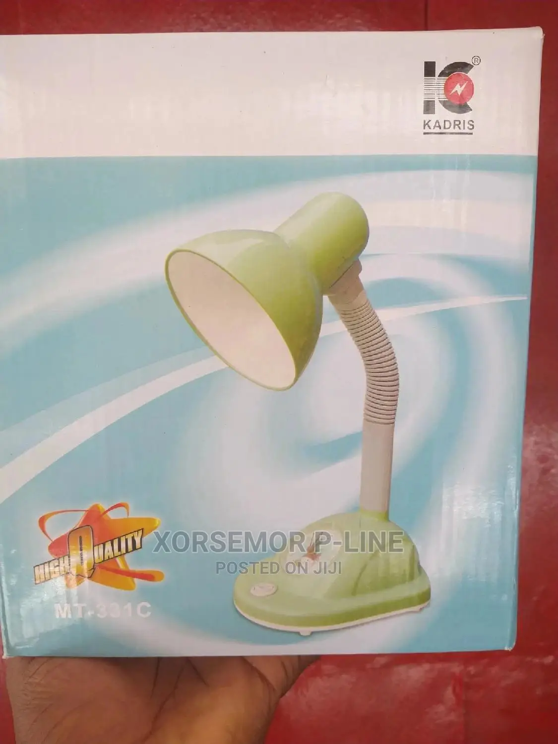 Desktop Light, Study Lamp With Clock