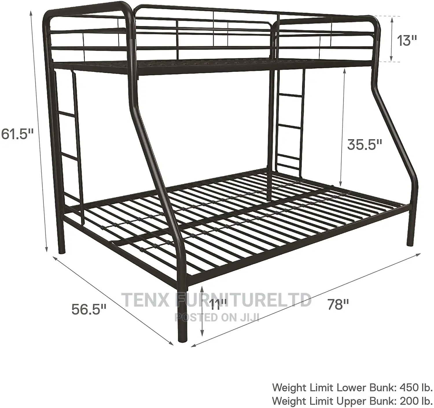 Bunk Bed (Twin-)
