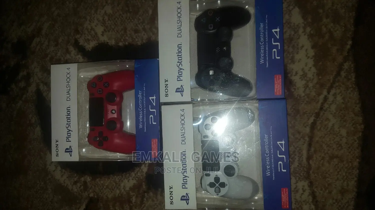 Brand New Playstation 4 Controllers Available at Emkallgames