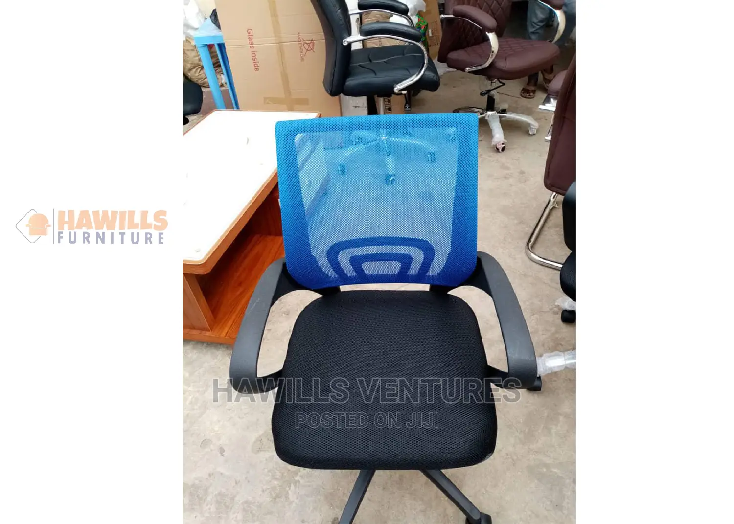 Blue Office Chair