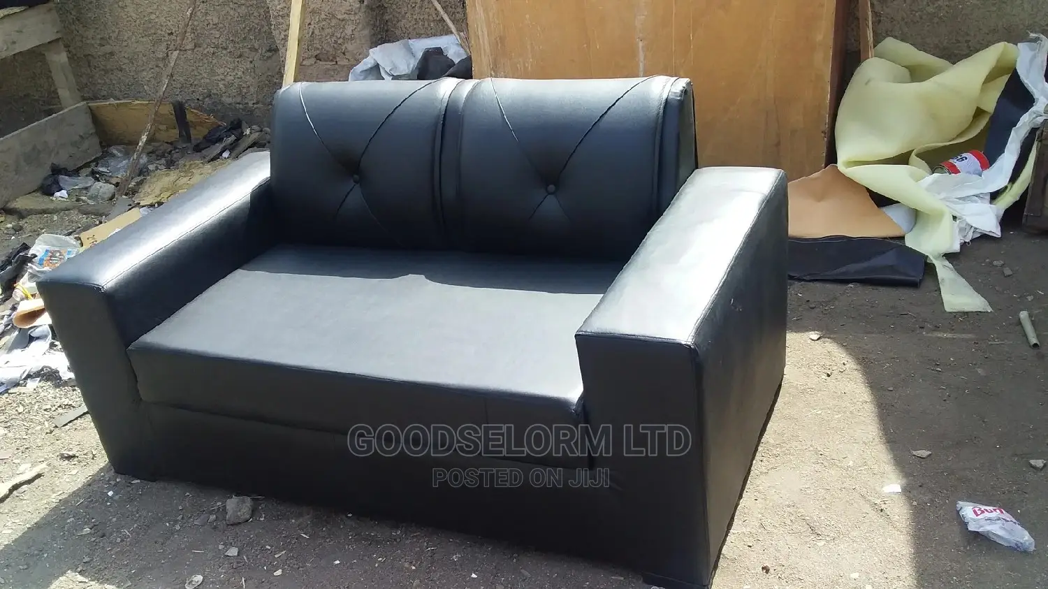 2in1 Leather Sofa