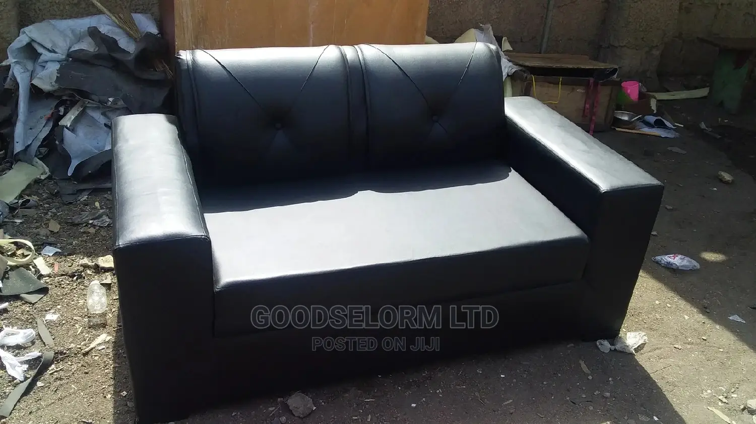 2in1 Leather Sofa