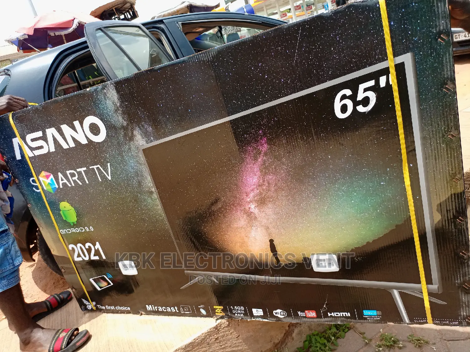 Asano 65" Uhd 4k Android Smart Satellite