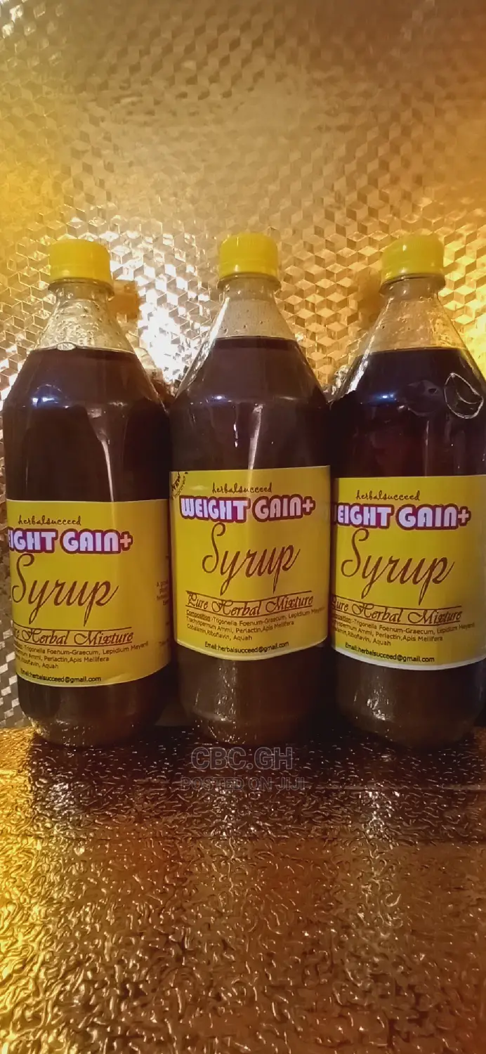 Weight Gain + Syrup 1litre Bottle