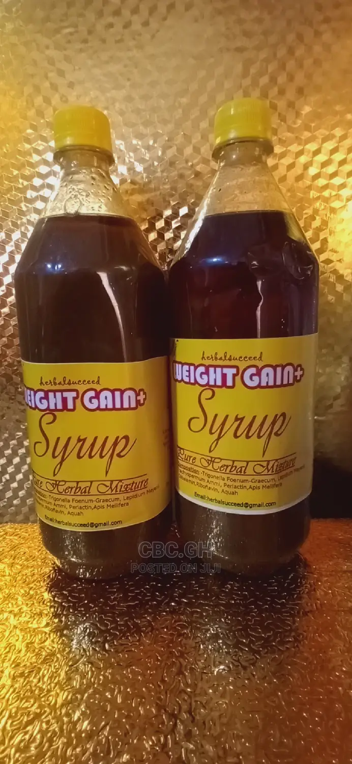 Weight Gain + Syrup 1litre Bottle