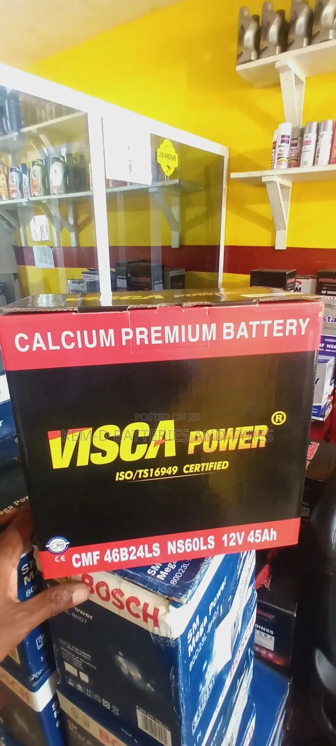 13 Plates Visca Battery for Honda Cars