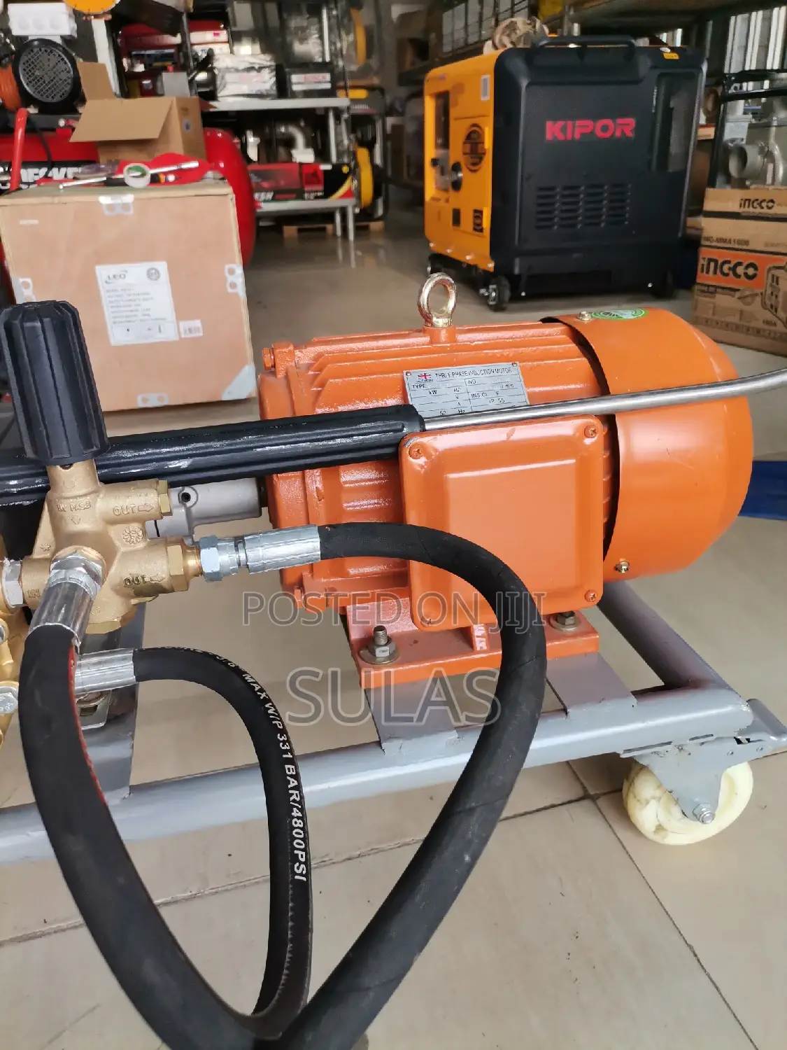 Industrial Car Washing Motor Made In Italy