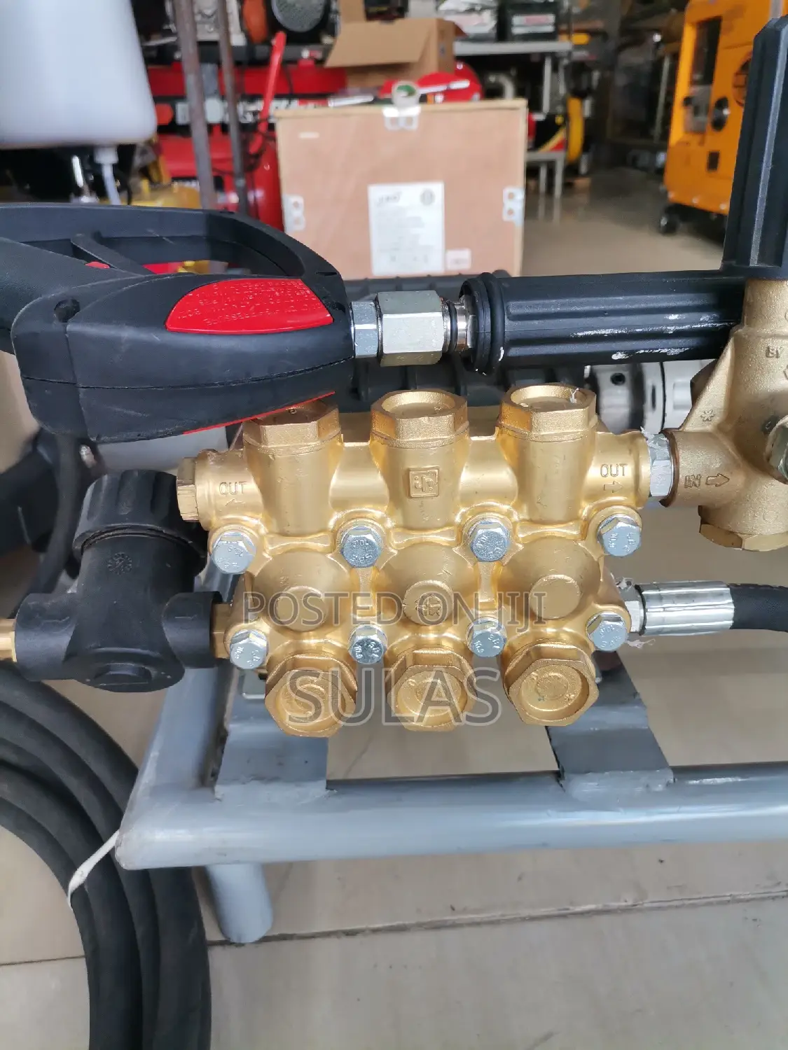 Industrial Car Washing Motor Made In Italy