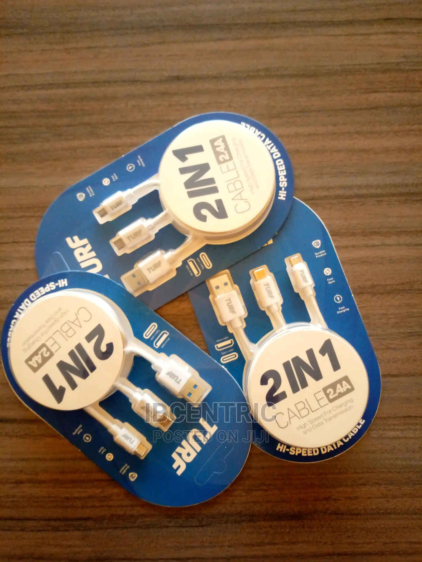 Turf 2 in 1 Hi-Speed Cable