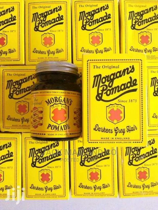 Morgan Hair Cream ( Darkens Gray Hair)