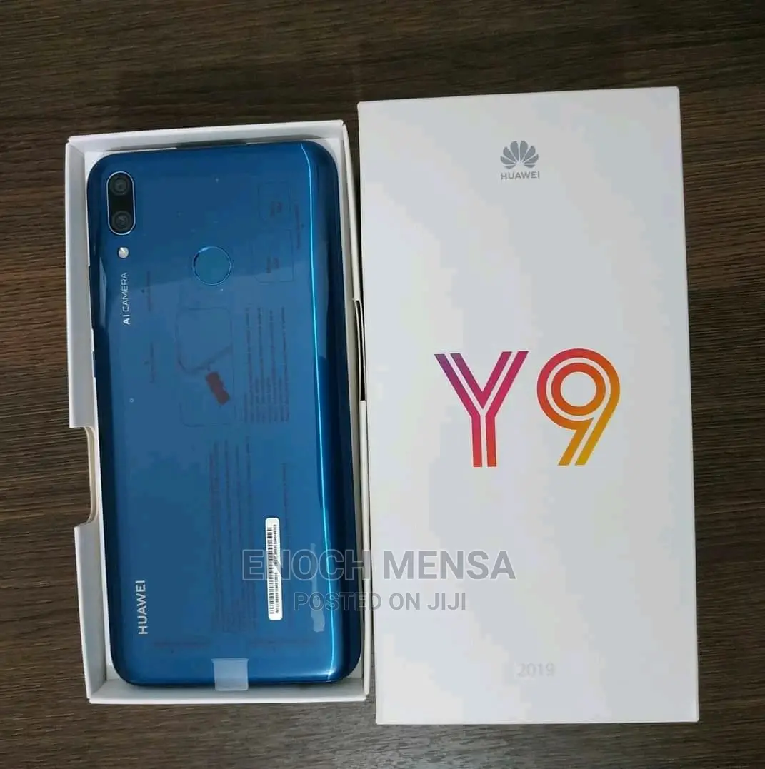 New Huawei Y9 2019 128 GB Blue