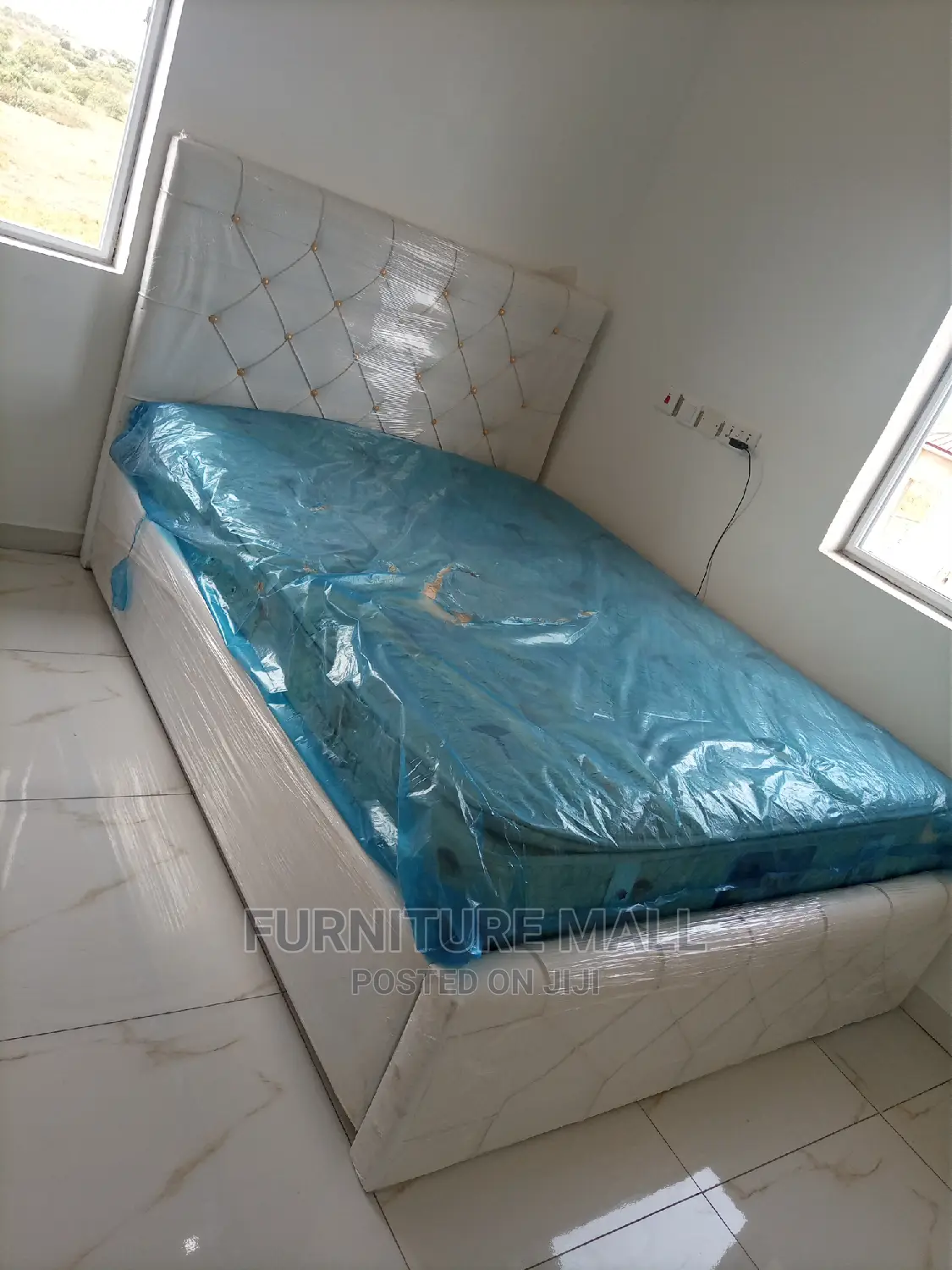 Elegant Queensize Bed Plas Mattress. Free Delivery