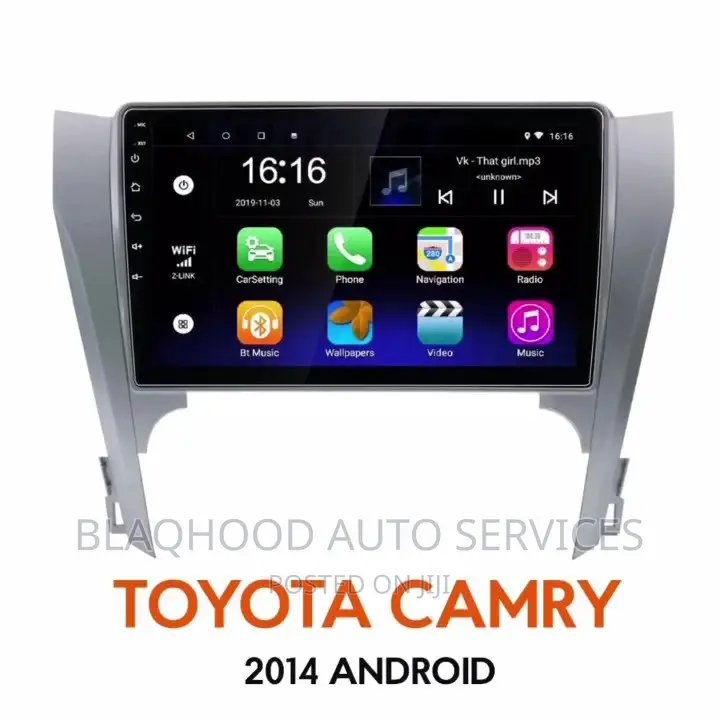 Toyota Camry 2015-18 10inch Fullscreen Android Car System