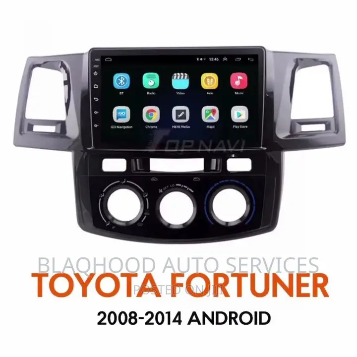 Toyota Fortuner 2008-2014 Fullscreen Android Car System