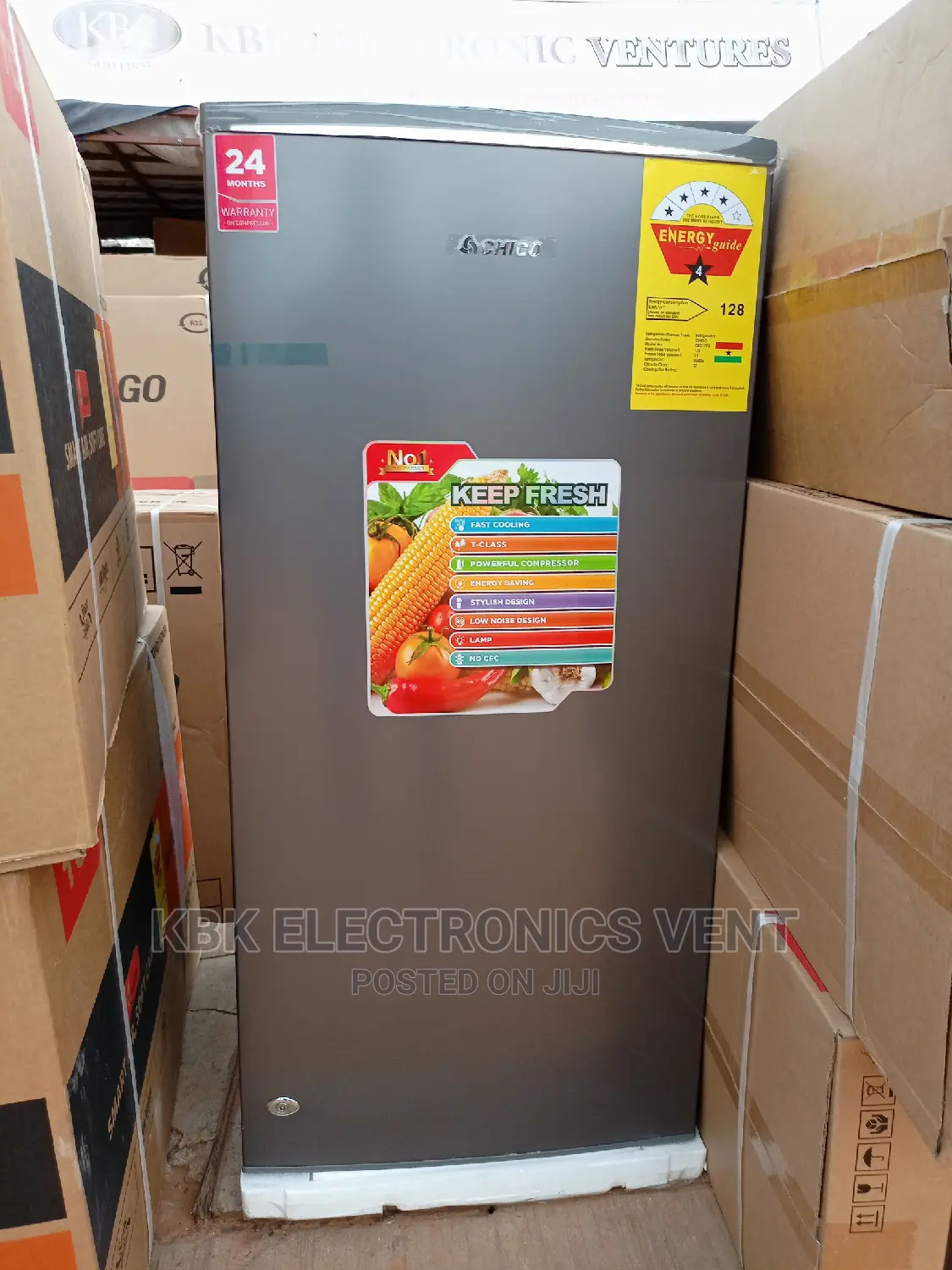 Chigo 150ltr Single Door Refrigerator