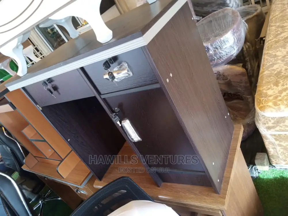 Black Office Desk