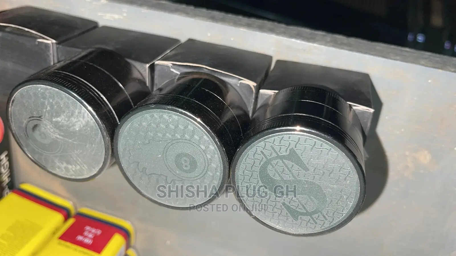 Gold Herb/Tobacco Grinder 40mm