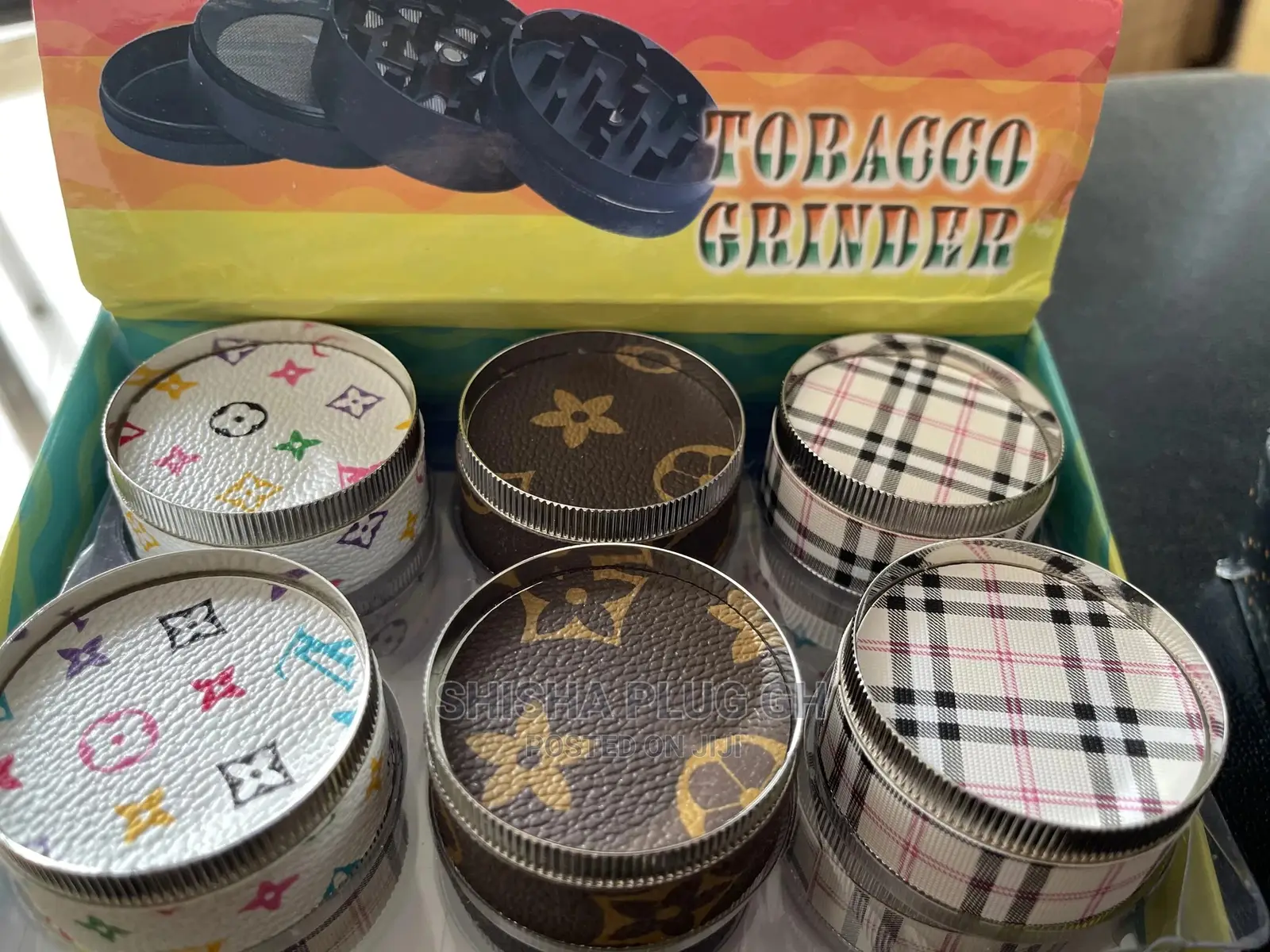 Gold Herb/Tobacco Grinder 40mm