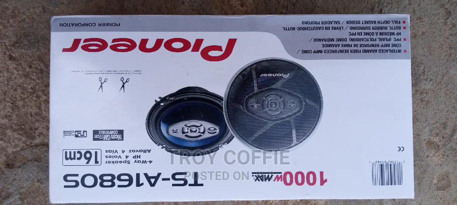 Car Speakers Pioneer 640maxwatt
