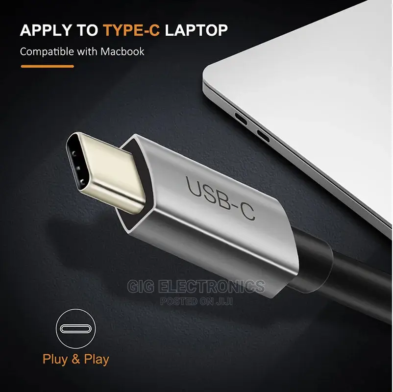 Type C Hub 6 In 1 Hdmi - 2 Usb 3.0 - Sd Card Tf Usb-c 3.0