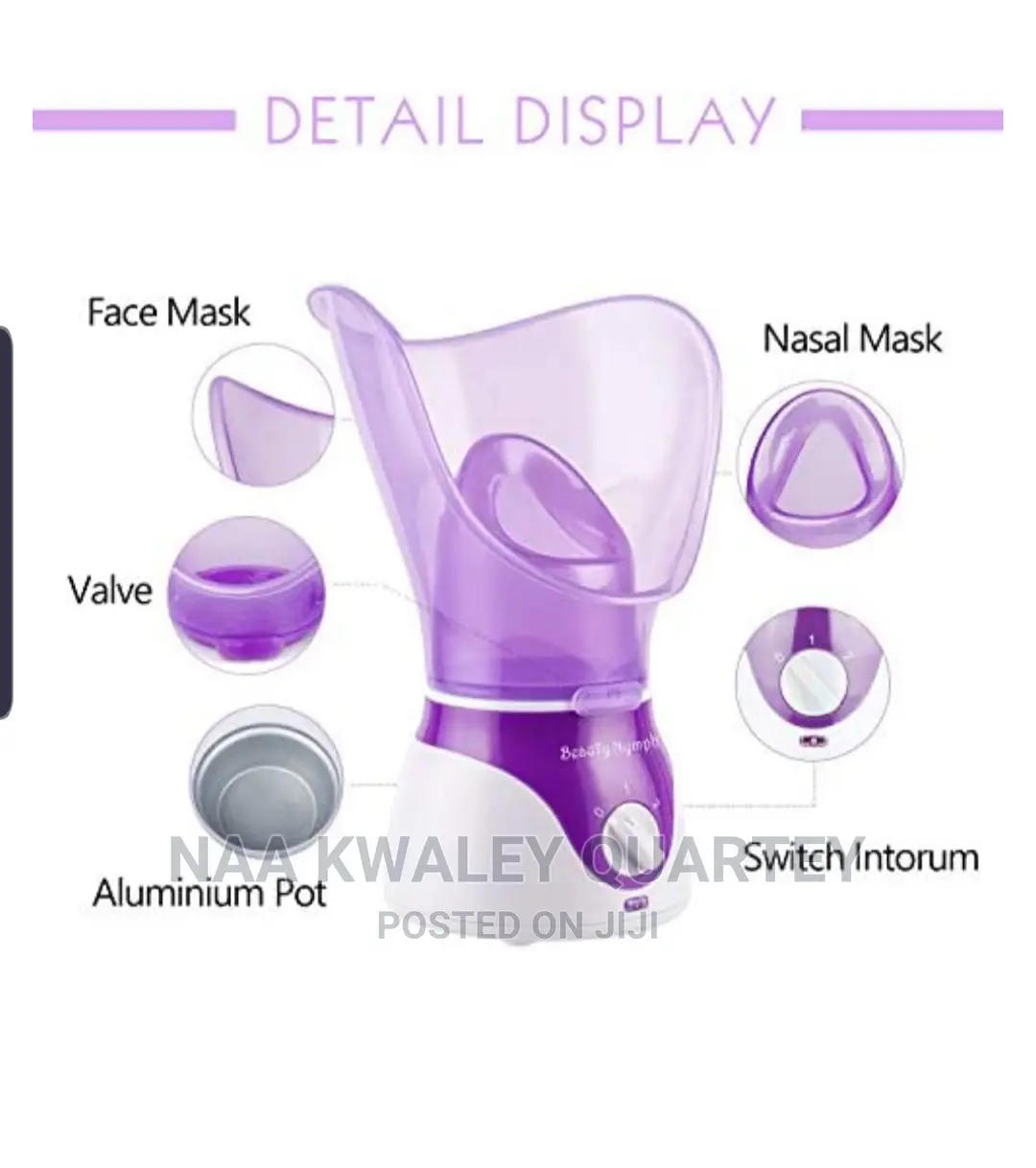 Deep Cleansed Face Steamer for Beauty Clinic