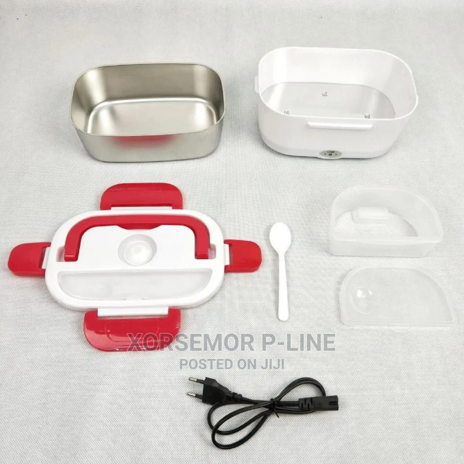 Metallic Inner Electric Lunch Box