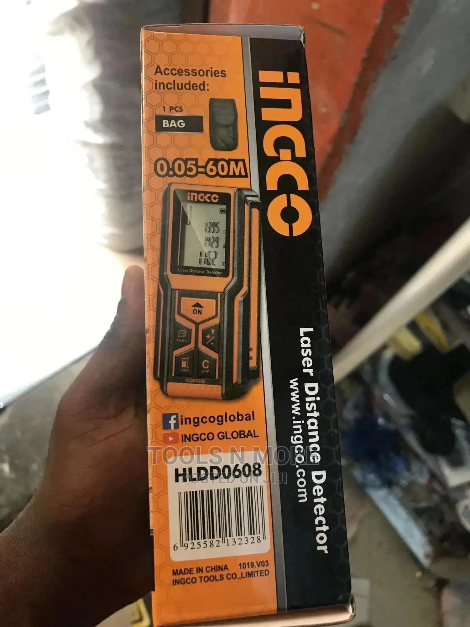 INGCO Laser Distance Detector