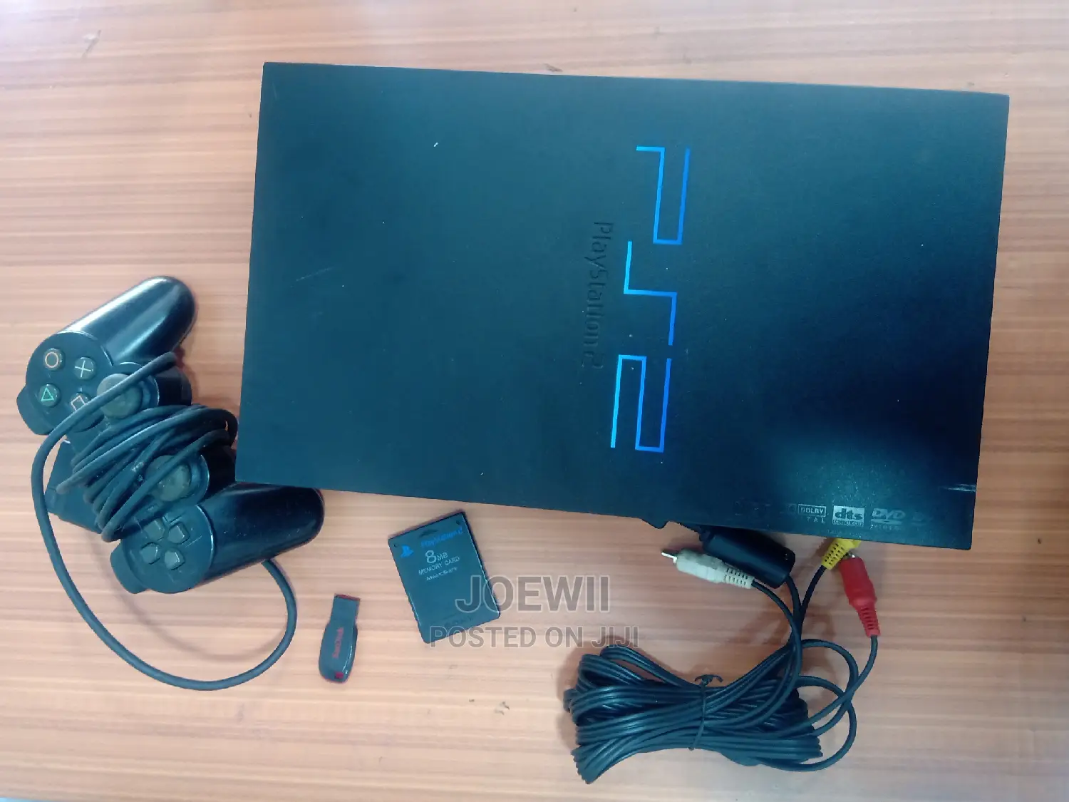 Sony Ps2 Game Console + Games