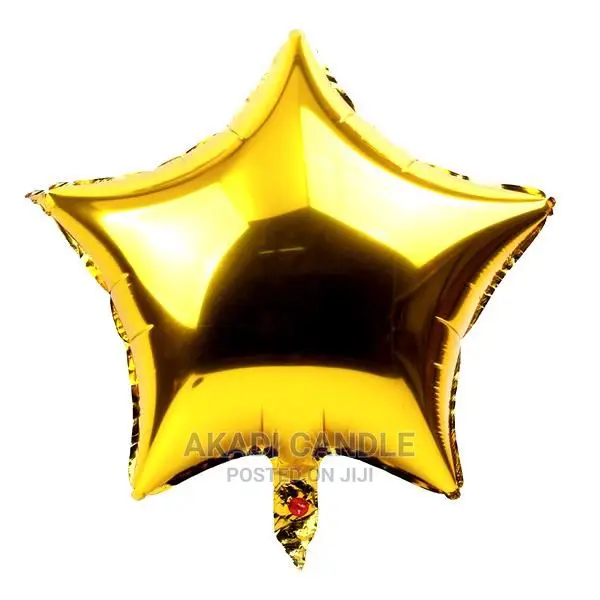 Silver Star Foil Balloon 18 Inches