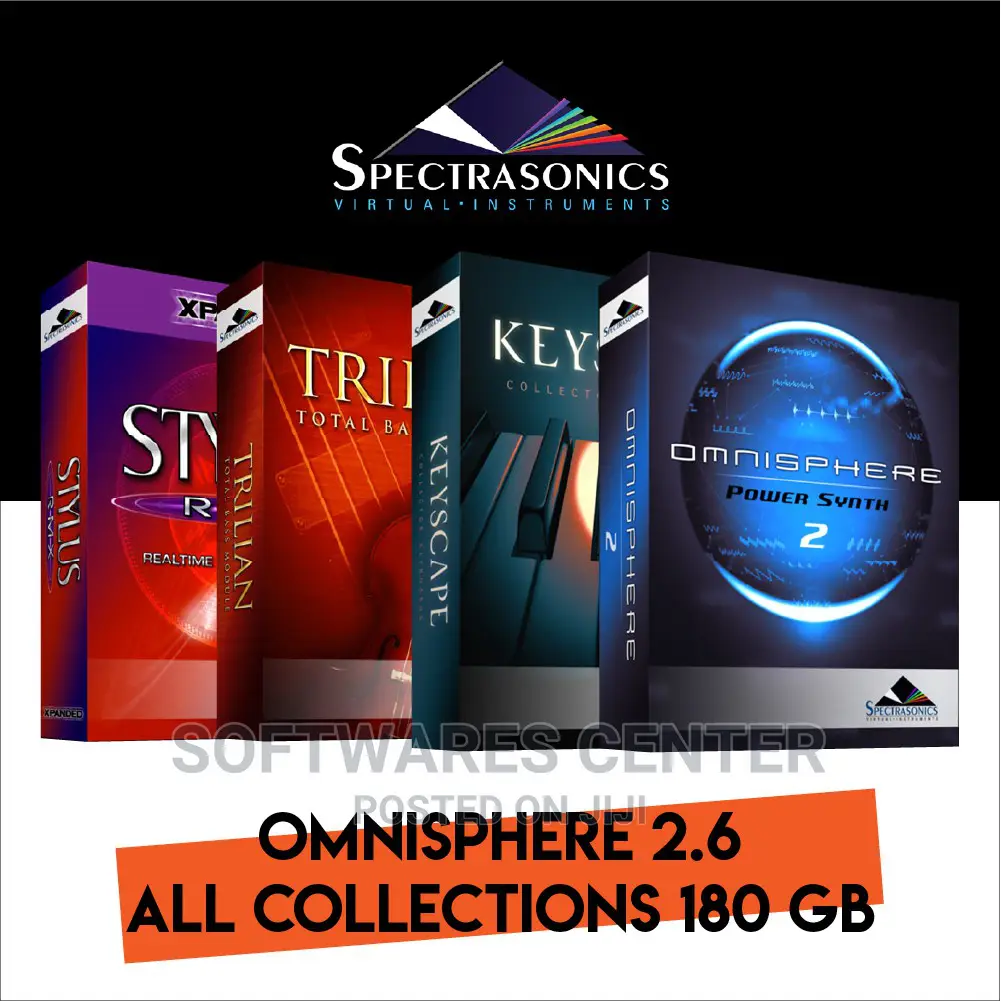 Omnisphere + Keyscape + Trilian + Stylus RMX Mac/Win