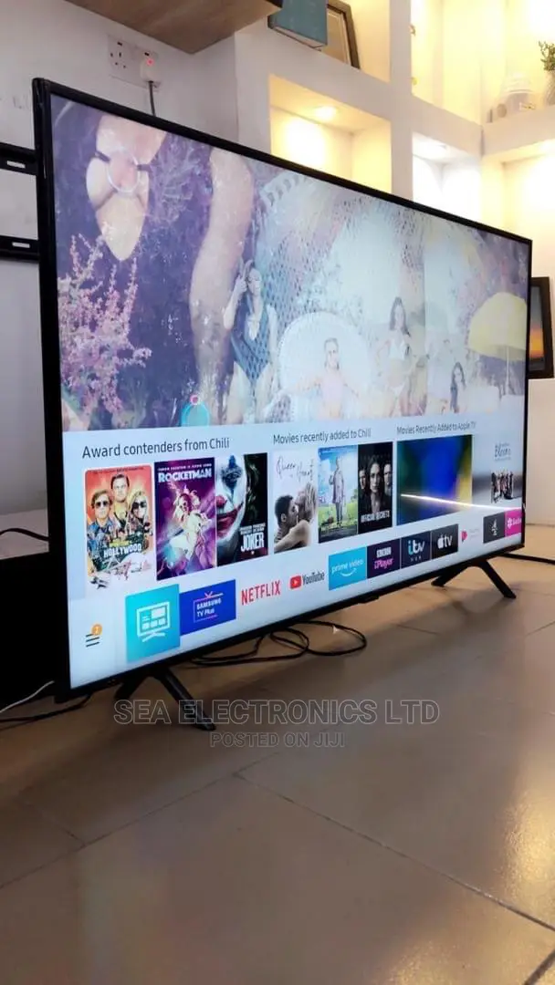 Samsung 55-Inch AU-7000 Smart TV | Crystal UHD